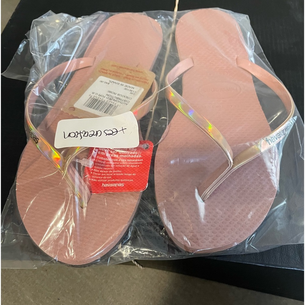 New flip-flops in bag size 8